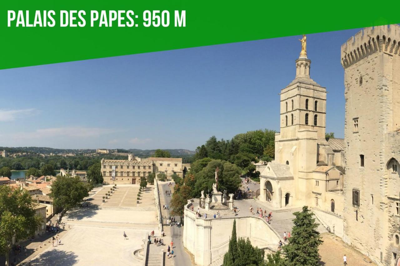 Au Coeur Des Platanes - Parking Gratuit Sous-Terrain - Clim - Balcon Lejlighed Avignon Eksteriør billede